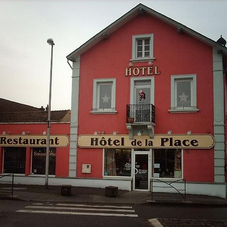 Pension Hotel Restaurant De La Place Voujeaucourt Exteriör bild