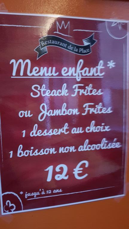 Pension Hotel Restaurant De La Place Voujeaucourt Exteriör bild